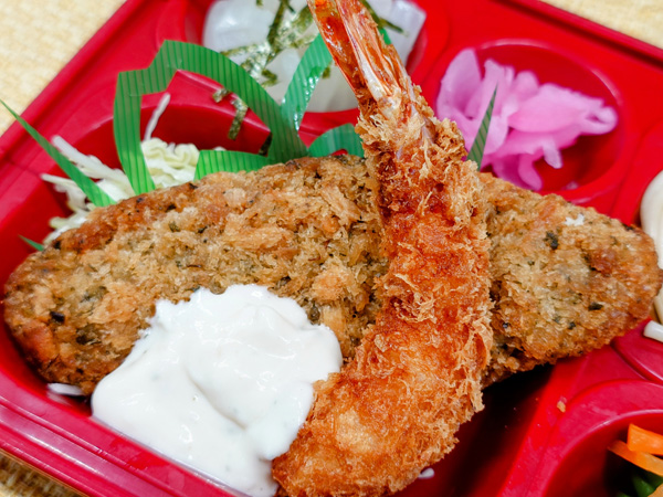 美味しいエビフライ