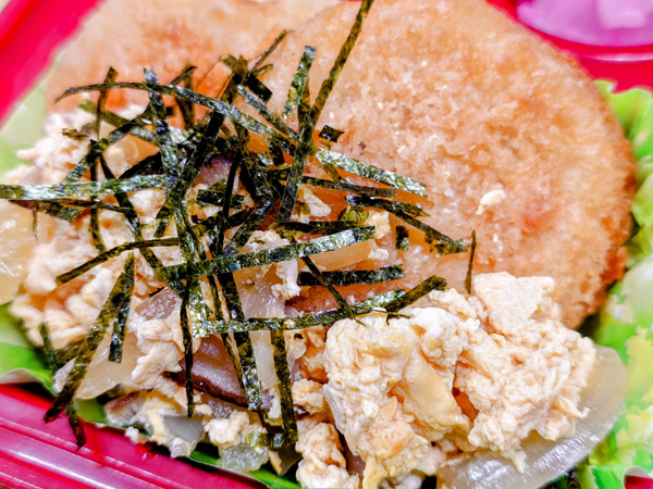 チキンカツ卵とじ