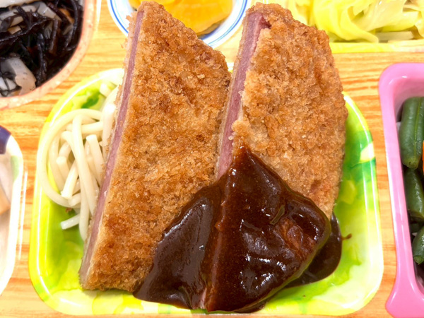 ソーセージハムカツ